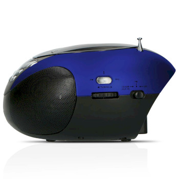 SCD-37 USBBLUE Scd-37 usb blue portable fm radio cd and usb player blue Product foto